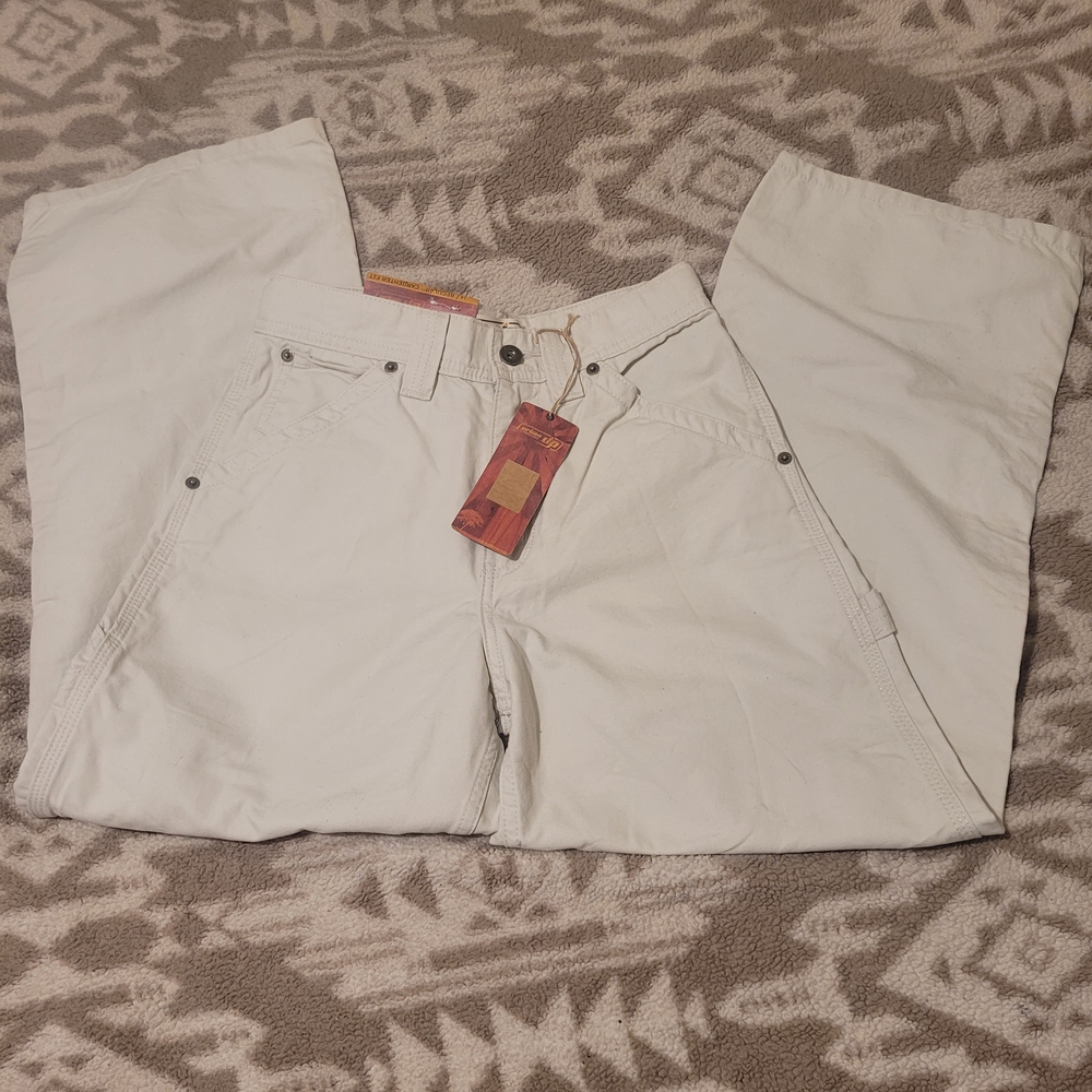 urban pipeline Boys Light Beige Carpenter Fit Work Pants Size 14 Reg.